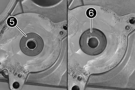 Wenn sich das Wasserpumpenrad nicht abnehmen lässt, kann die Wasserpumpenwelle nach innen ausgepresst werden.