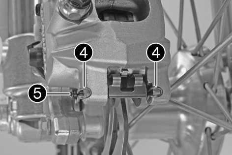 Aufbau und Reibwert der Bremsbeläge und damit auch die Bremsleistung können stark von den Original HUSABERG- Bremsbelägen abweichen.