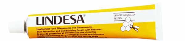 Lindesa Produkte Lindesa Cremes Lindesa -Pflegeprodukte, die nur Bienenwachs natürlichen Ursprungs enthalten, bewähren sich jedes Jahr millionenfach.
