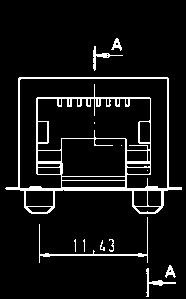 Leiterplattenlayout Buchsen