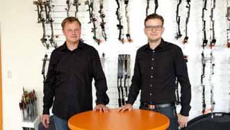 Dynamisch wie die Entwicklung des 2006 gegründeten Unternehmens ist auch das Mitarbeiter-Team um die beiden Geschäftsführer René Kliewe und Sven Stiemer.