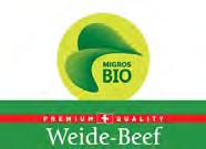 Gute Nachfrage nach Bio-Label-Beef Das Segment Natura-Beef Bio und Bio-Weide-Beef wächst. Verkauf: Migros Zürich, Ostschweiz, Aare Coop, Direktvermarktung Angebot: Ca. 500 Produzenten liefern ca.