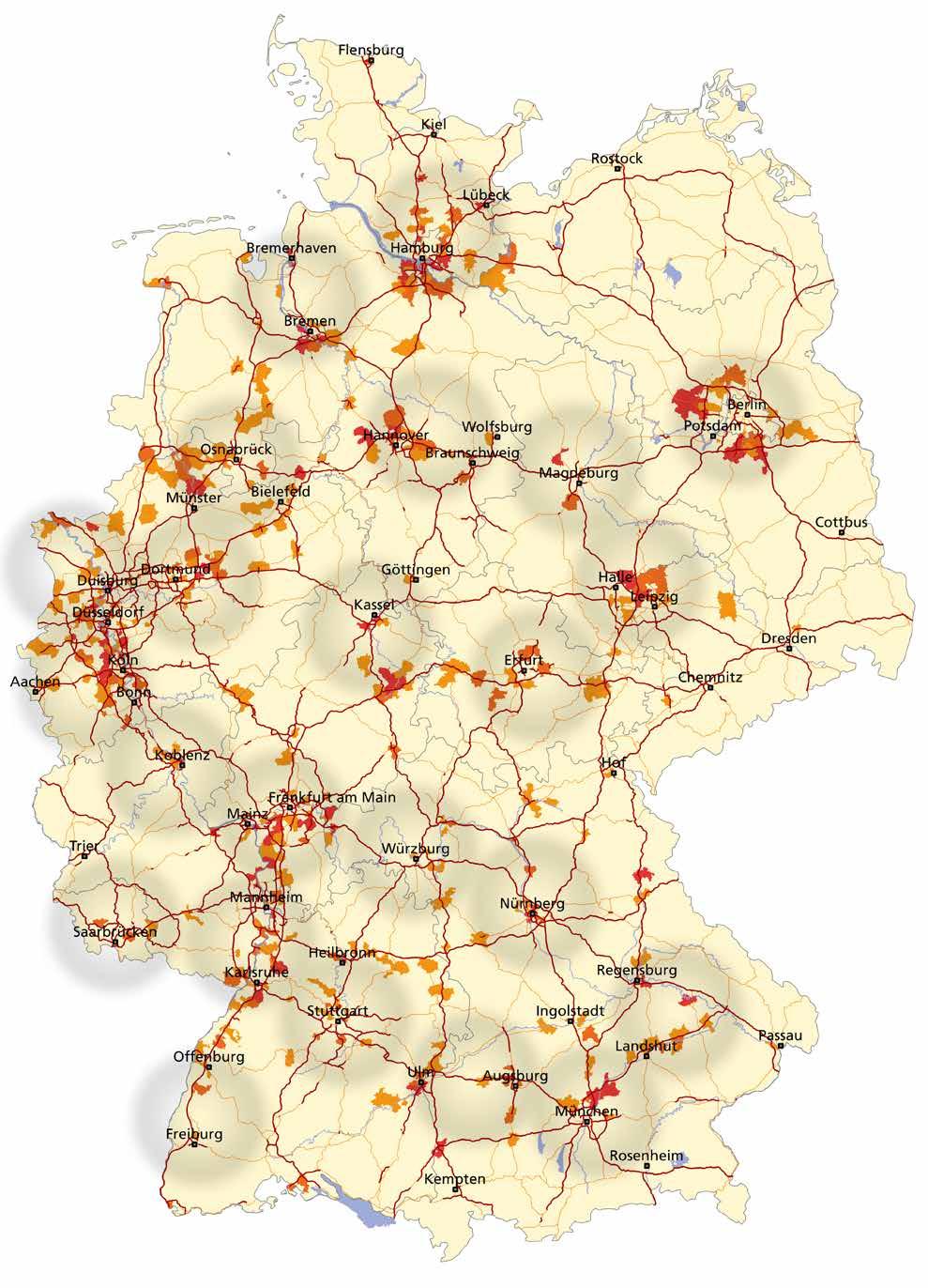 LOGISTIKIMMOBILIEN MARKT UND STANDORTE 2015 LOGISTIKREGIONEN IN DEUTSCHLAND Die 23 deutschen Logistikregionen