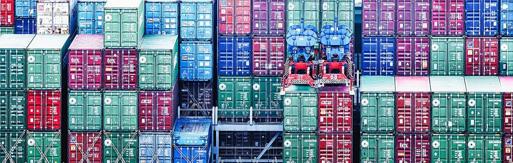 Verhaltenes Wachstum Containerumschlag 2016 gegenüber 2015 Weltweit: + 2,2 % Nordwesteuropa: +