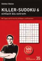 Dieses Buch enthält 50 Samurai-Sudokus von mittel bis extrem schwer.