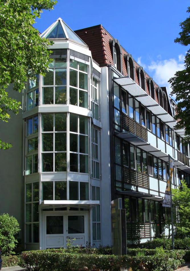 Die Geschäftsstelle der EVM Berlin eg H ier arbeiten engagierte Mitarbeiterinnen und Mitarbeiter, die über 5.000 Wohnungen in acht Berliner Bezirken und nahezu 11.