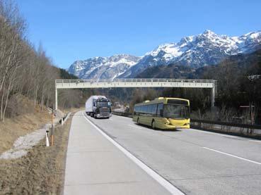 Mautsystem für LKW und Bus in Österreich 1.