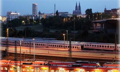 Maßnahme Westring Köln (II) Abschnitt A: Köln-Hansaring Köln West Im Bereich der Wendeanlage in Köln Hansaring wird der Westring zentral aus der S-Bahn-Strecke in Richtung Horrem ausgefädelt und über