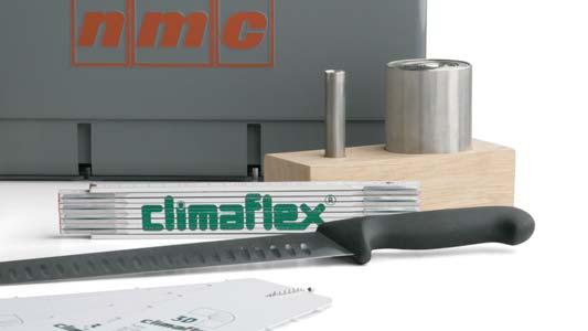 6-7 CLIMAFLEX -Zubehör Der Montagekoffer ist speziell entwickelt worden für das professionelle Verarbeiten von CLIMAFLEX und CLIMAFLEX XT.