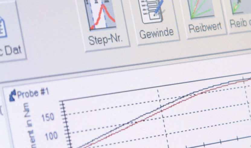 Der Kalibrierservice unseres DAkkS-Kalibrierlaboratoriums (D-K-17572-01-00) stellt die Rückführbarkeit der gemessenen Drehmomentund Drehwinkelwerte sicher.