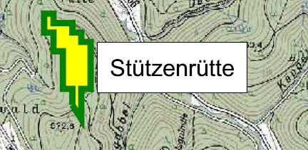 STECKBRIEFE DER WINDHÖFFIGEN STELLEN: STÜTZENRÜTTE Natura 2000 Naturschutzgebiete - Bann- und Schonwald - Die Fläche liegt vollständig im FFH-Gebiet Schönberg mit Schwarzwaldhängen.