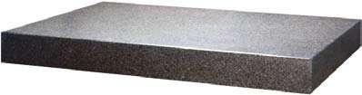 Mess-und Kontrollplatten aus dunklem aturhartgestein Genauigkeit nach DI 876 Die Hartgesteinsplatten bestehen aus besonders ausgesuchtem und feinkörnigem Granit.