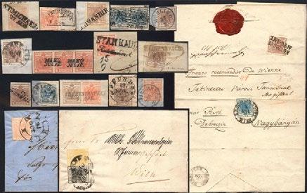 168 Lots & Sammlungen, 1850 2002 169 Lots & Sammlungen, 1850 2002 1443 Österreich, 1850,