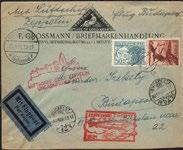65 1244 Österreich/Deutschland, 1931, Zeppelin/Polarfahrt, mit österr.