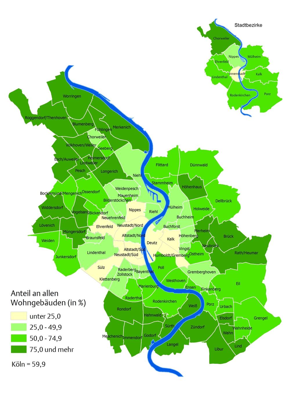 Kölner Statistische Nachrichten - 1/2015 Seite 115 Karte 301