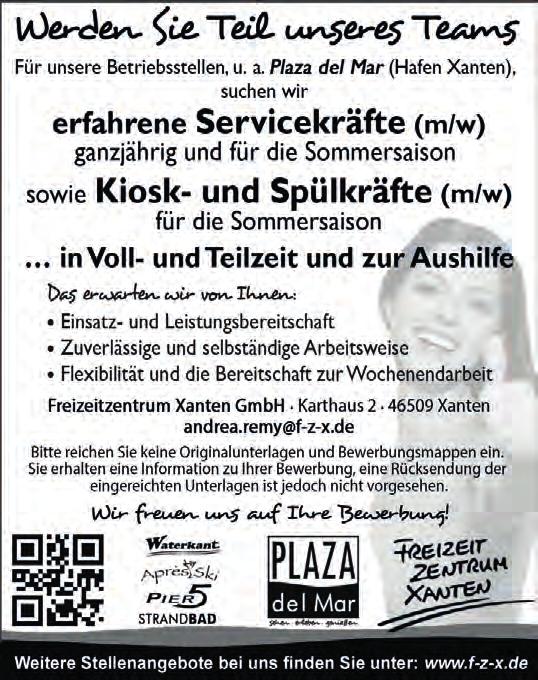 NIEDERRHEIN NACHRICHTEN KA 2 mittwoch 19. februar 2014 Hotel-Restaurant Jägerhof Toller Nebenjob für Frauen und Mütter http://woman.cm21.