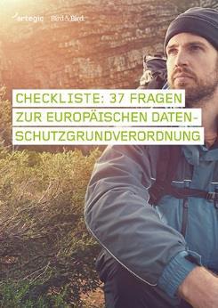 VIELEN DANK Checkliste: 37 Fragen zur Europäischen Datenschutzgrundverordnung Jetzt zum kostenlosen Download unter: https://www.artegic.