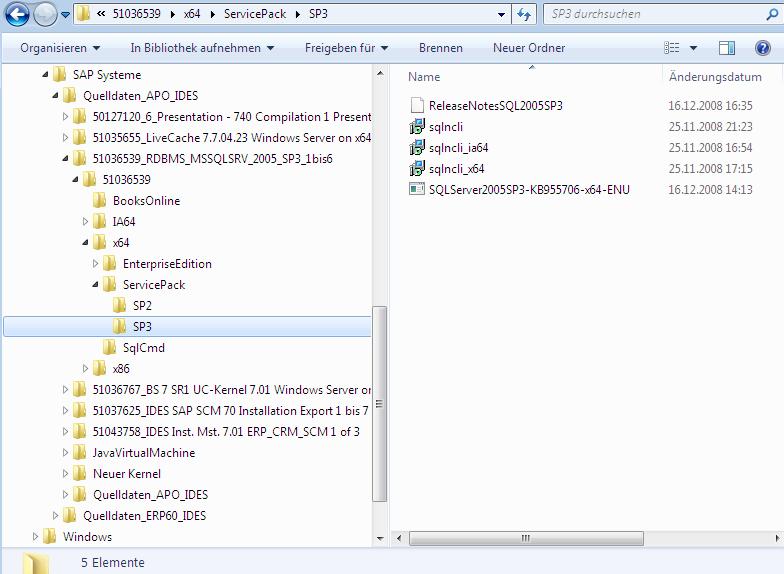 2. MS - SQL Server 2005 installieren -