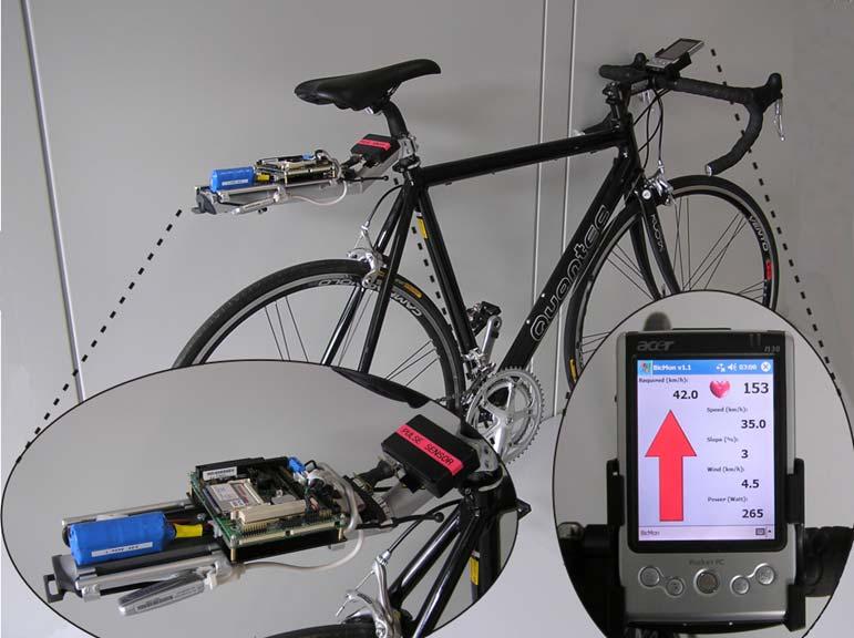 Ausprägungen verteilter und vernetzter Systeme - Ambient Intelligence - Assisted Bicycle Trainer Applikationsmerkmale sensitive und adaptive Reaktion auf die Anwesenheit von