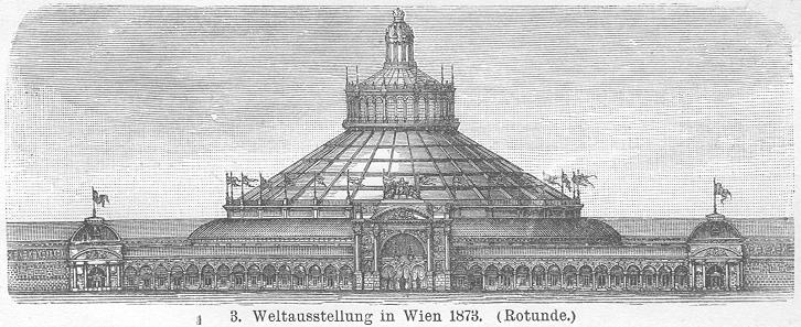 Abb. 2000-03/006 Weltausstellung Wien 1873, Zentral-Gebäude (Rotunde), aus Brockhaus 1894,