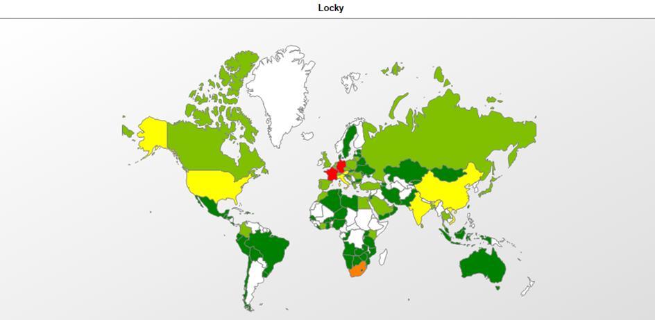 Cyber Risiken Ransomware Ausbreitung Locky Krypto-Trojaner Locky wütet in Deutschland: