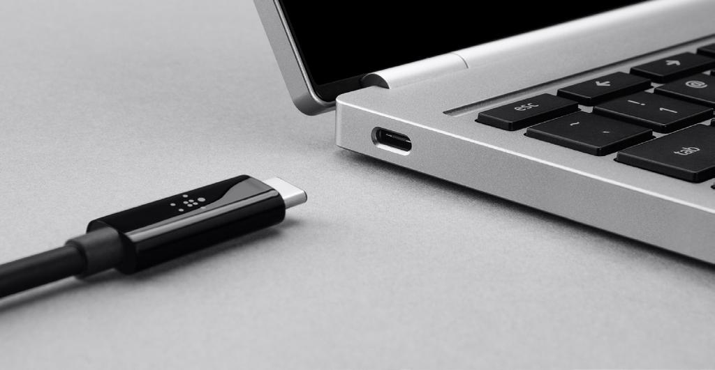 Jedes USB-C-Produktmodell von Belkin unterliegt strengen Testverfahren und hat die Zertifizierung vom USB-IF erhalten (dem USB Implementers Forum, das den USB-Standard kontrolliert).