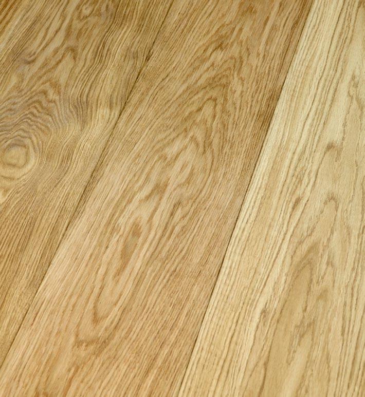 Schloßdiele Mehrschicht Nut und Feder Wooden flooring castle planks multiply tongue and groove Eiche Eleganz/Natur Oak elegance/nature Bei der Eiche Eleganz/Natur handelt es sich um eine ruhige,