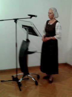 Vortrag (von Ingeborg Müllner) Den Vortrag im Rahmen Türspalt zur Kunst habe ich trotz arger Verkühlung geschafft und große Begeisterung hervorgerufen.