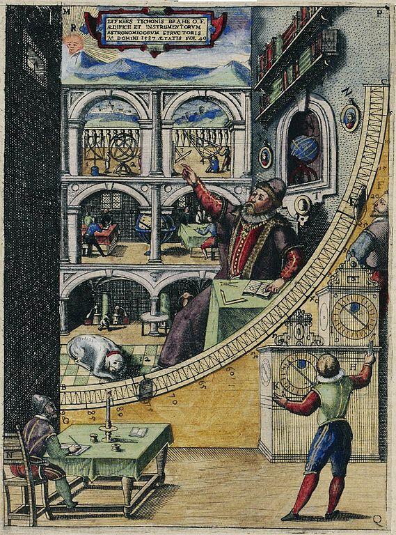 Quantitative Vermessung: Positionsastronomie Mauerquadrant von Tycho Brahe,