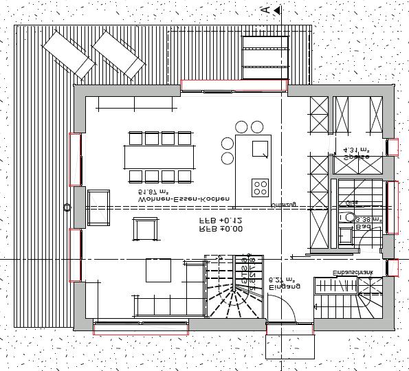 Objekt: Neubau Einfamilienhaus - 130 qm - 2 Stockwerke +Spitzboden