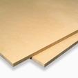 MDF/HDF MDF (medium density fiberboard) oder Mitteldichte Faserplatte. Für die Herstellung von Innenausbauteilen und von Möbelstücken.