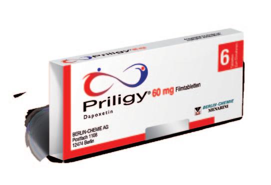 Verpackung von Priligy Priligy ist in Blisterpackungen mit 3 oder 6 Filmtabletten erhältlich.
