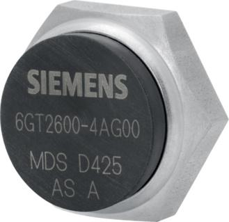 Siemens AG 013 RFID-Systeme für den HF-Bereich Transponder (ISO-Mode) MDS D45 Übersicht Kbyte METAL ISO Der MDS D45 ist ein passiver (wartungsfreier) Transponder auf Basis ISO 15693 mit FRAM