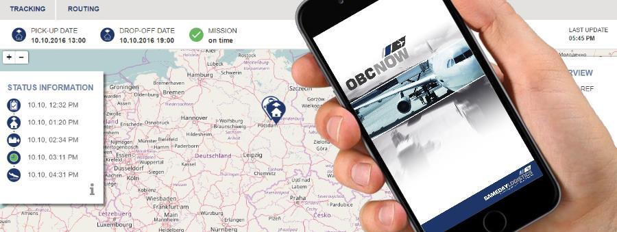 Digitale Steuerung Notfall-Lieferungen Multi-Channel-Portal für die Transport- & Logistikbranche Same Day Logistics bietet einen neuen Service an.