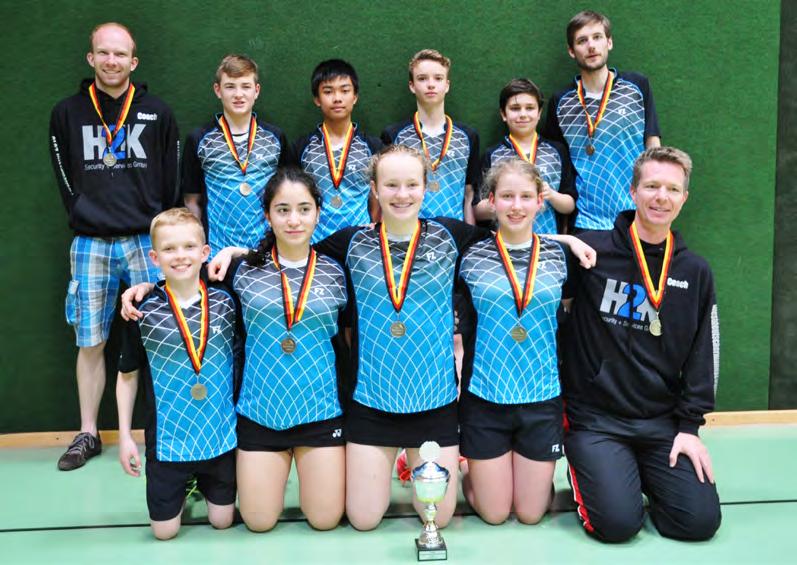 14 DMM U15 U19 Bronze für PSV Schüler bei den Deutschen Mannschaftsmeisterschaften Foto: Volker Englich Vom 6.-8.
