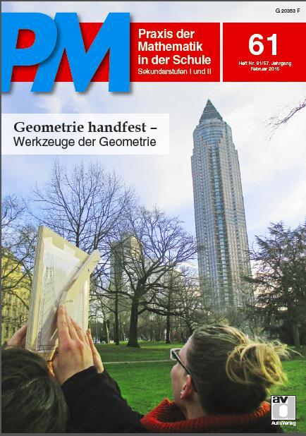 Literaturempfehlung (Didaktik) Zeitschriften ml: mathematik lehren PM : Praxis der Mathematik MU: Der Mathematikunterricht Bücher