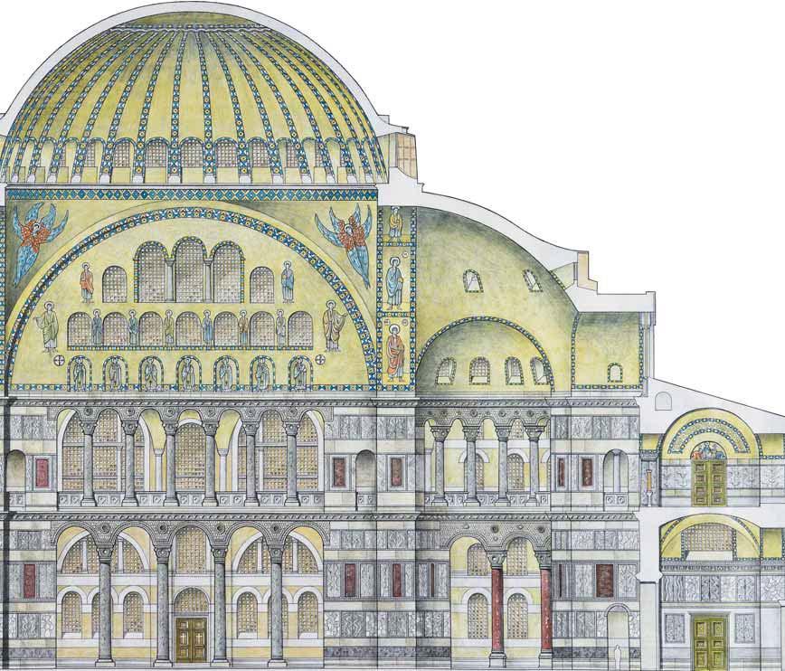 NOCH MEHR ANTIKE WUNDER 17 Die Hagia Sophia in Konstantinopel gehörte zu den