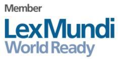 Überall, wo unsere Mandanten sind Exklusives deutsches Mitglied Noerr ist exklusives Mitglied von Lex Mundi, dem führenden Netzwerk unabhängiger