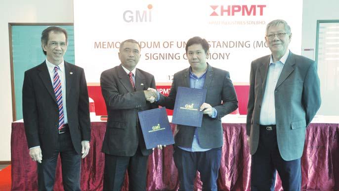 38 GERMAN INSTITUTIONS GMI Intents Earmarked for Precision Machining and Tool Manufacturing at HPMT internship programme and HPMT staff enrolment, but also comprises GMI staff industrial attachment
