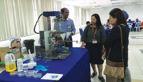 MPOB invited IKA Works Asia Sdn Bhd to present and demonstrate its innovative process technology to the delegates from cosmetic industries. As IKA representative Dr.