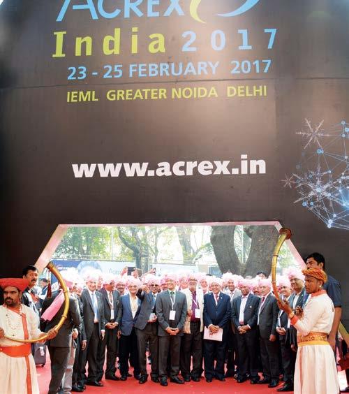 46 TRADE FAIRS ACREX INDIA 2017 23 25 February 2017: Bombay, India South Asia s largest exhibition on Air Conditioning, Ventilation, Refrigerating and Building services The 2017 chapter of ACREX