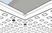 Montageanleitung 117 VoglFuge Deckenplattenmontage Plattenkennzeichnung (Stempel) beachten und in Leserichtung montieren (alle Stempel zeigen in dieselbe Richtung) CD-Profil oder Richtscheit als