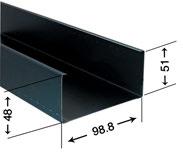 8 m 22.70 28.30 24986 4000 Bd 8 32 25.6 0.8 m 22.70 28.30 24989 MASS m 0.8 m 22.70 Achtung: Liefertermin ca. 3 Wochen ab Bestelldatum C-Wandprofile 100, C5-l Art. Nr. L mm Verpackungseinheit ca.