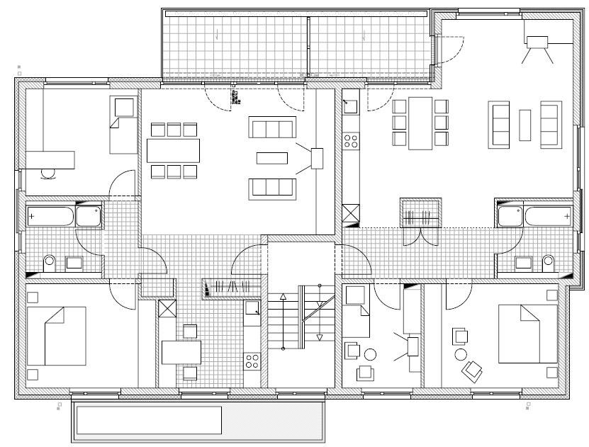 92 m² - separate Küche - offene Küche - Terrasse und Garten - Terrasse und Garten