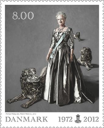 4. Januar Königin seit 40 Jahren Aus Anlass des 40. Dienstjubiläums Ihrer Majestät Königin Margrethe II.