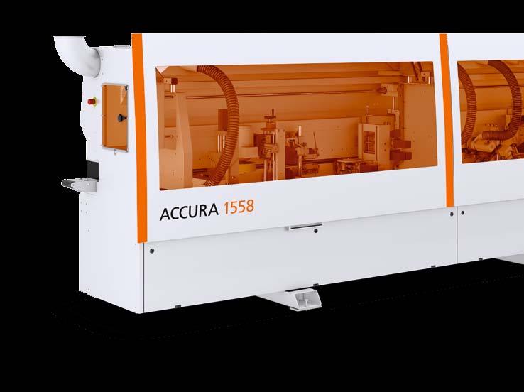Accurat bis ins Detail Konzipiert für höchste Anforderungen hinsichtlich Qualität und Flexibilität. Die ACCURA-Baureihe steht für die Komplettbearbeitung moderner Kanten- und Plattenwerkstoffe.