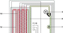 3. Detailinformationen Elektro-Durchlauferhitzer electronicved exclusiv Aufbau und Funktion 1 Anschlussstück für Kaltwasser 2 Wassersieb 3 Kaltwasserabsperrventil 4 Leistungs- und Regelungselektronik