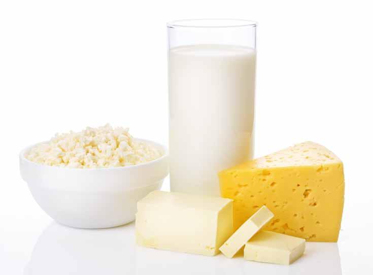 Milch, Buttermilch, Joghurt, Hüttenkäse 1 Portion gelbe