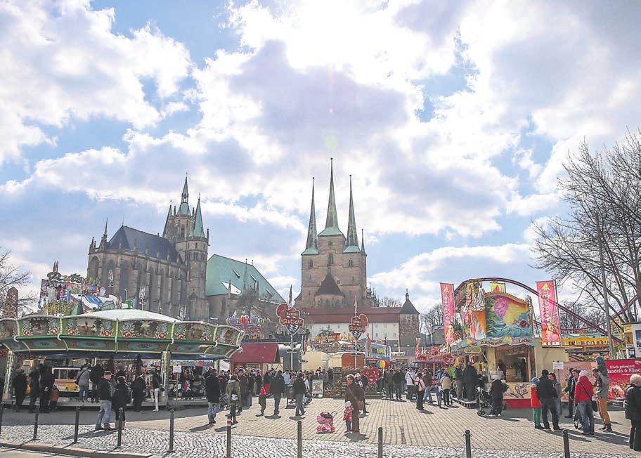 Erfurter Altstadtfrühling 2016 heißt es wieder vom 26. März bis zum 10. April 2016 auf dem Erfurter Domplatz.
