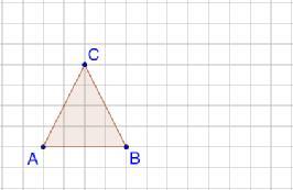 7) 4 Geometrische Figuren parallel verschiebenn Verschiebe das Dreieck 5 Kästchen nach rechts und 1 Kästchen nach oben.